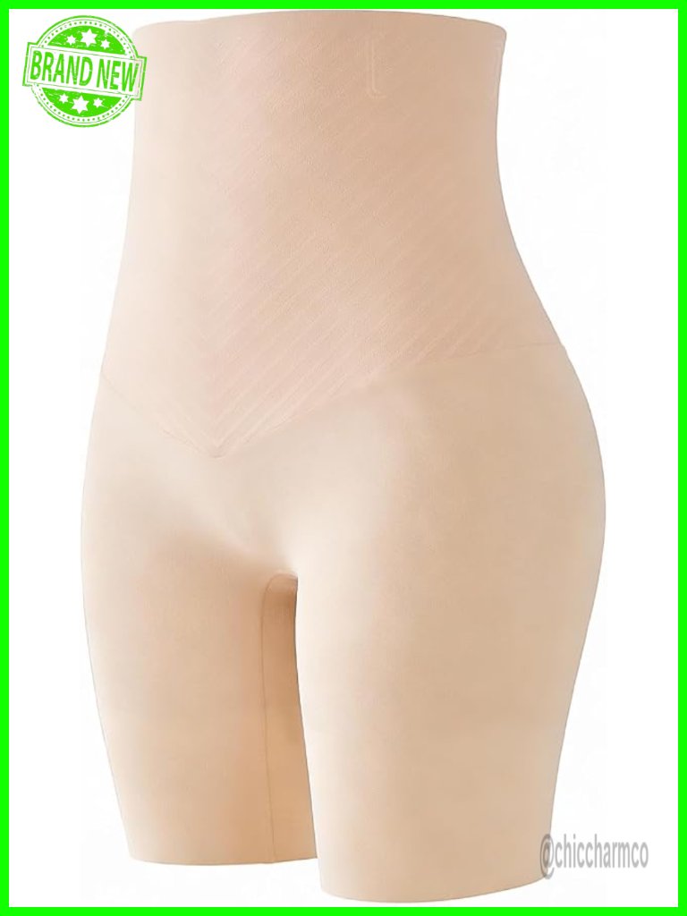 High Waisted Tummy Control Shapewear Shorts With Butt Lifter